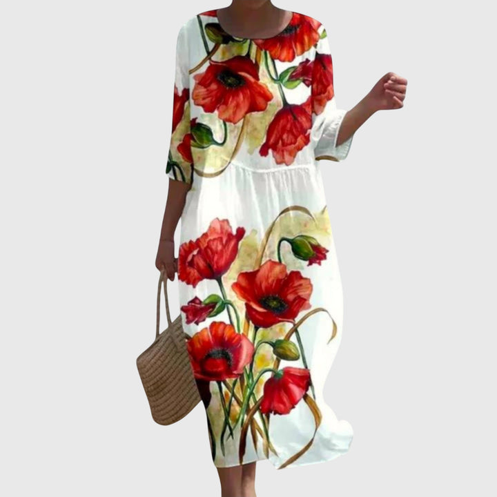 Hayley™ | Elegante Maxi Abito a Fiori