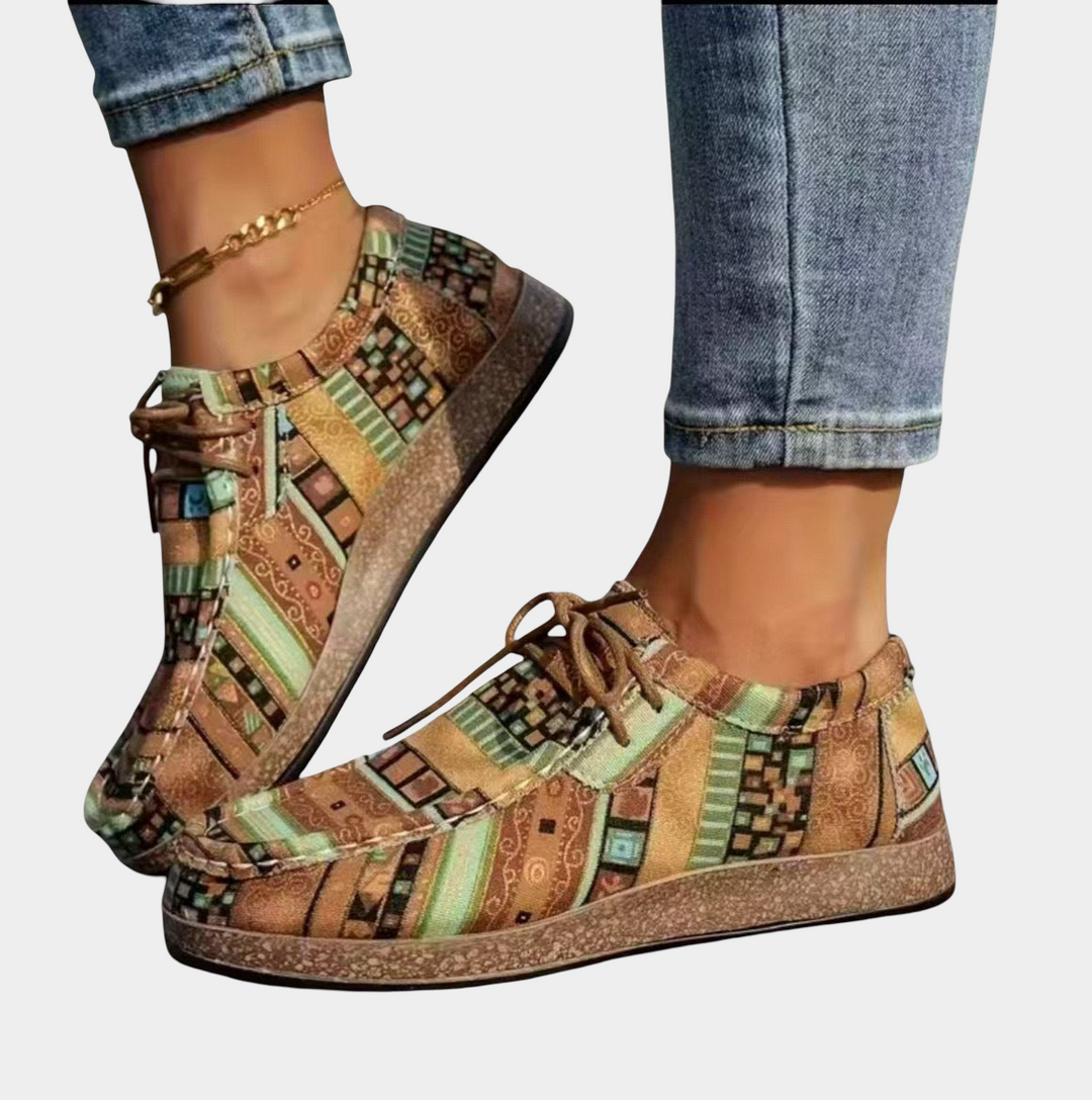 Scarpe Leggere e Ultra Confortevoli Lucienne Verde – Bottega Moretti