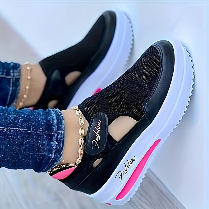 Sneaker a calzata facile con comfort stabile
