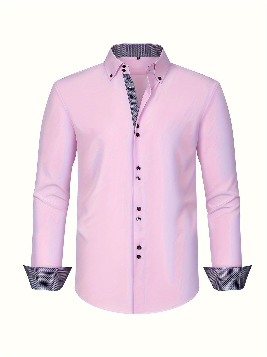 Camicia Leggera con Contrasti Uomo Amedeo – foto 6