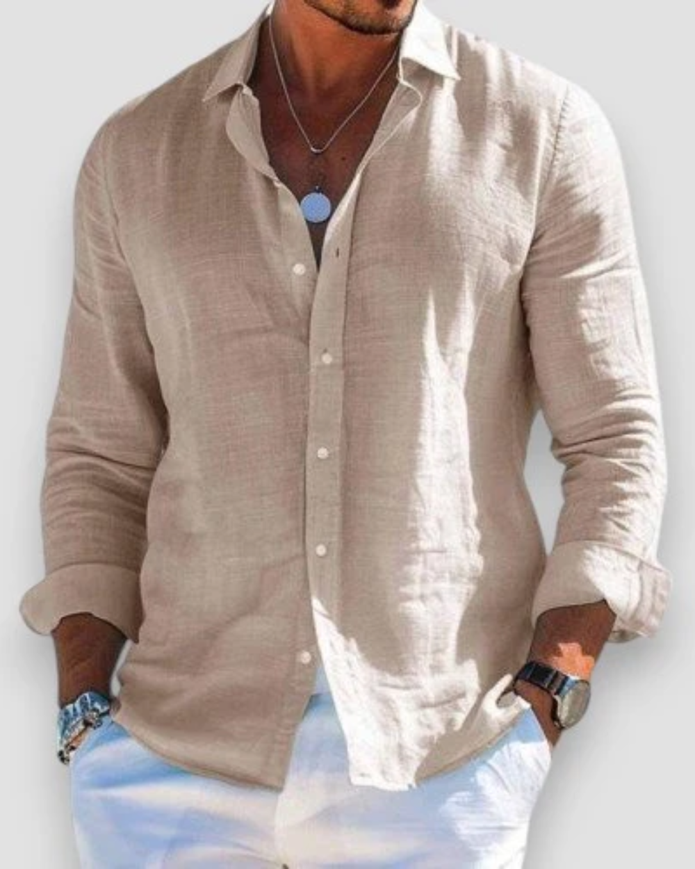 Camicia Casual Uomo Lucas – foto 10