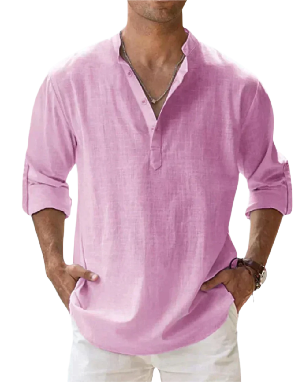 Camicia in Cotone Uomo Fiorenzo – foto 7