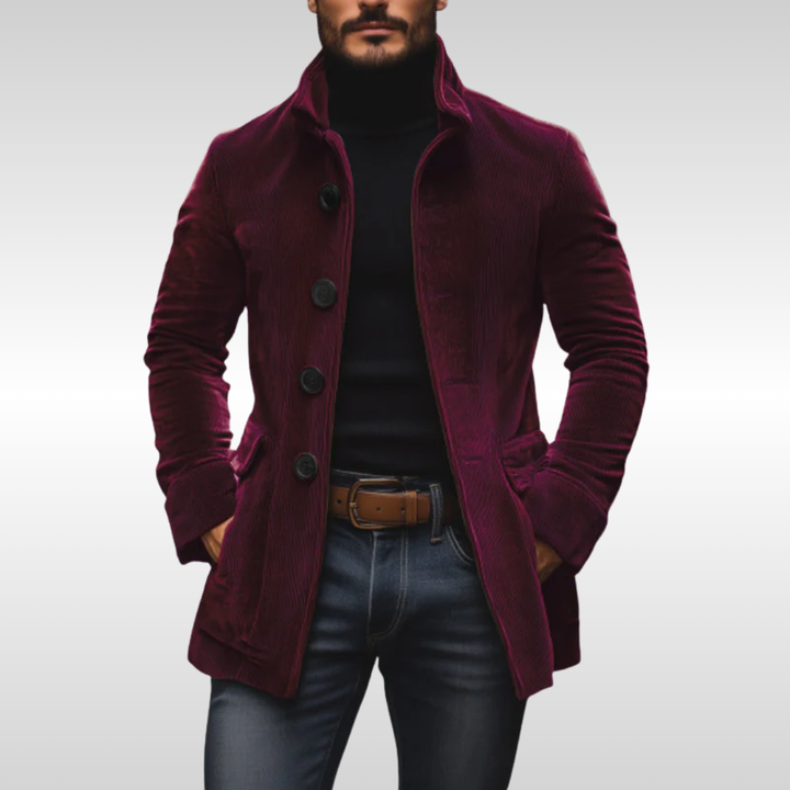 Giacca Uomo in Velluto di Cotone Lorenzo – foto 5