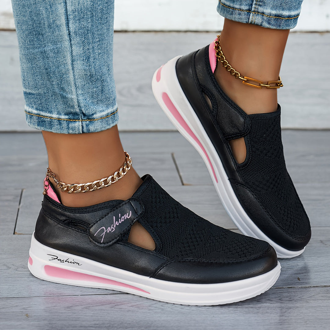 Sneaker a calzata facile con comfort stabile