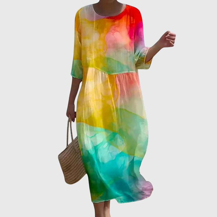 Hayley™ | Elegante Maxi Abito a Fiori