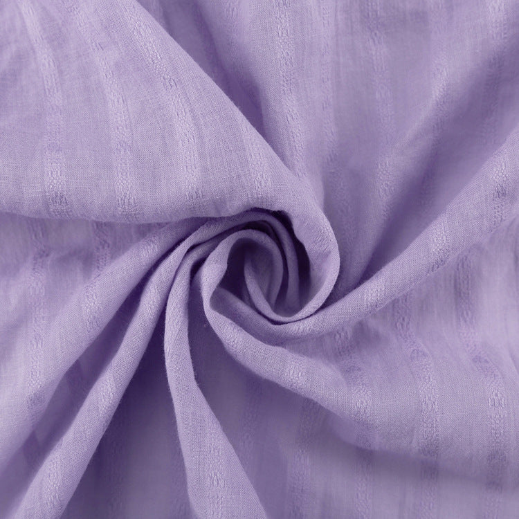 Completo con Camicia a Bottoni e Pantaloni Corti Leggeri Viola – foto 7