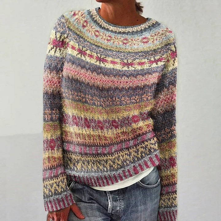 Maglione Righe Pastello Nicole – Bottega Moretti