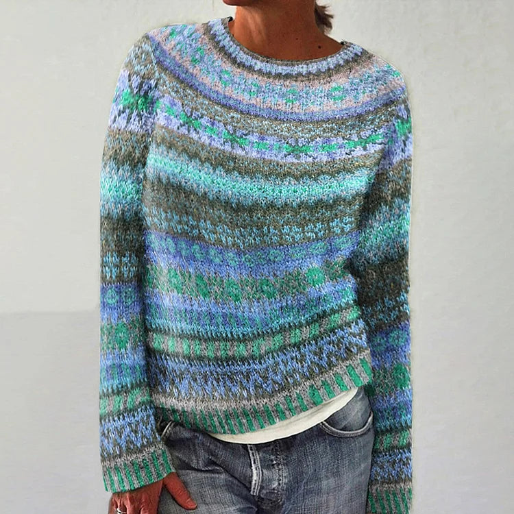 Maglione Mélange Oceano Florence – Bottega Moretti