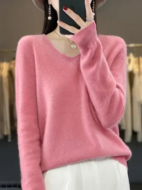 Maglione Scollo a V Martine – foto 10