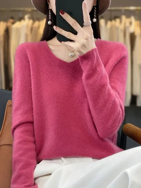 Maglione Scollo a V Martine – foto 17
