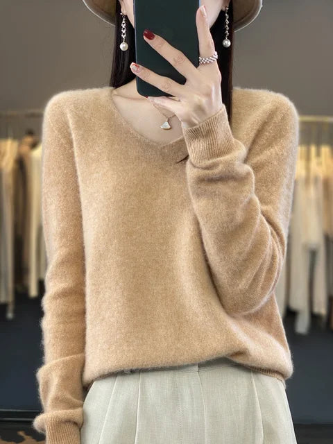 Maglione Scollo a V Martine – foto 19