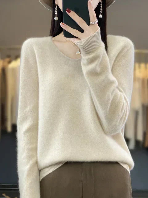 Maglione Scollo a V Martine – foto 9