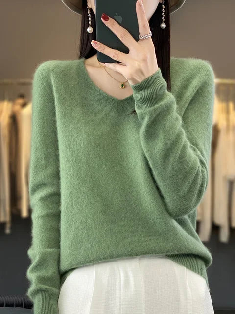 Maglione Scollo a V Martine – foto 15