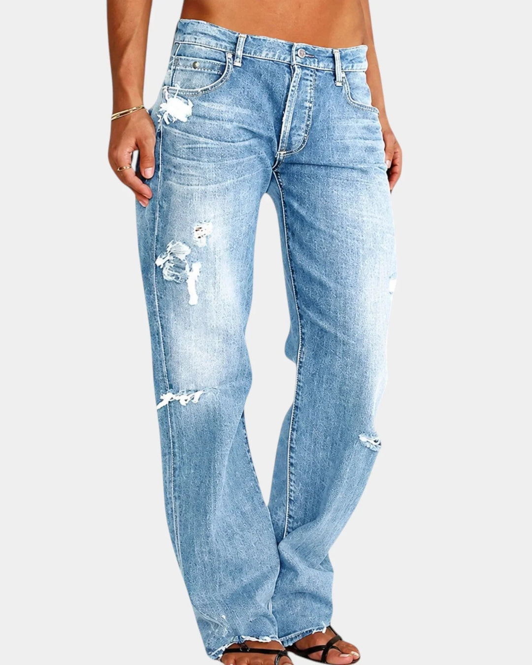 Jeans a Gamba Larga Lucie – foto 5
