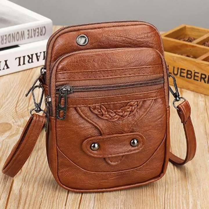 Borsa in Pelle Strutturata Donna Laura – foto 4