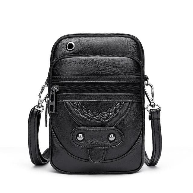 Borsa in Pelle Strutturata Donna Laura – foto 3