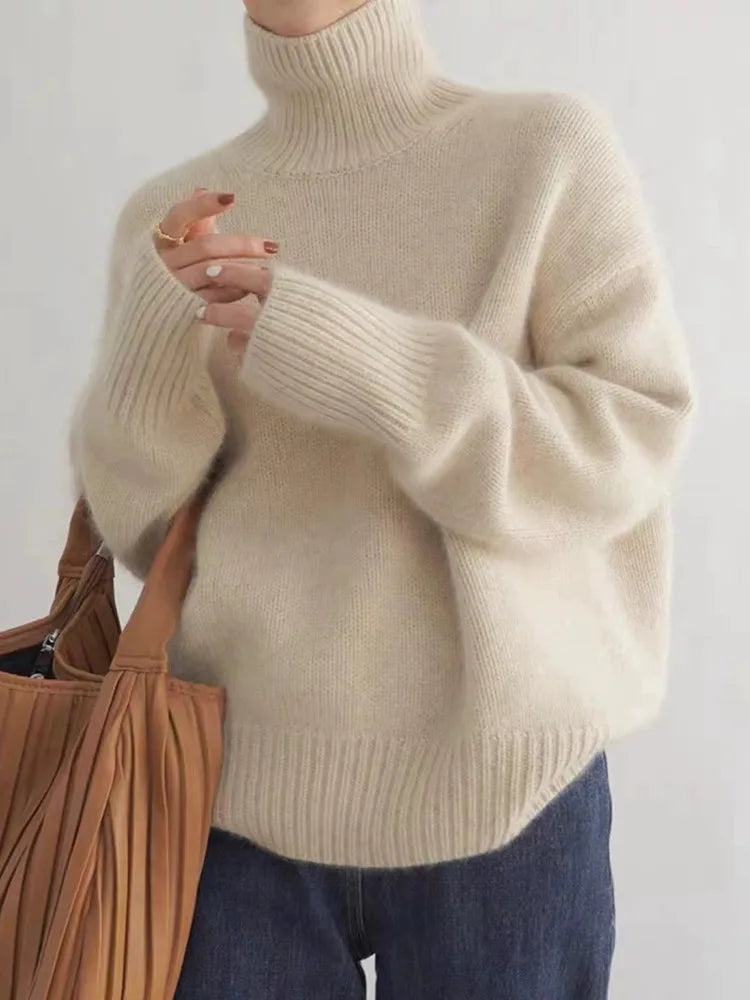 Dolcevita Oversize Nathalie Écru – Bottega Moretti