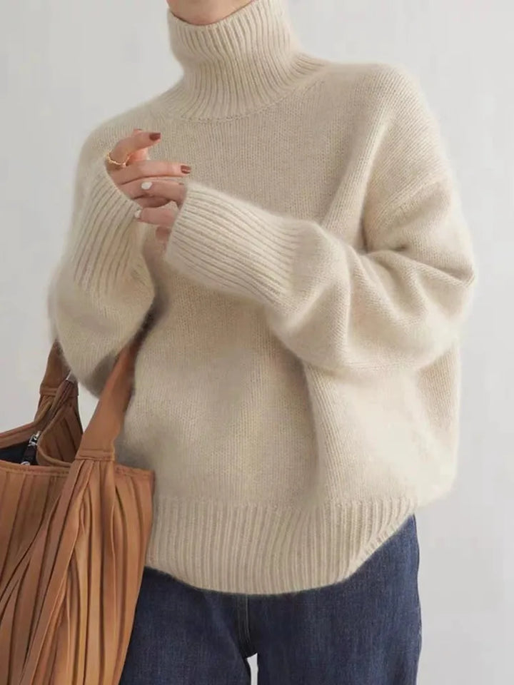 Dolcevita Oversize Nathalie Écru – Bottega Moretti