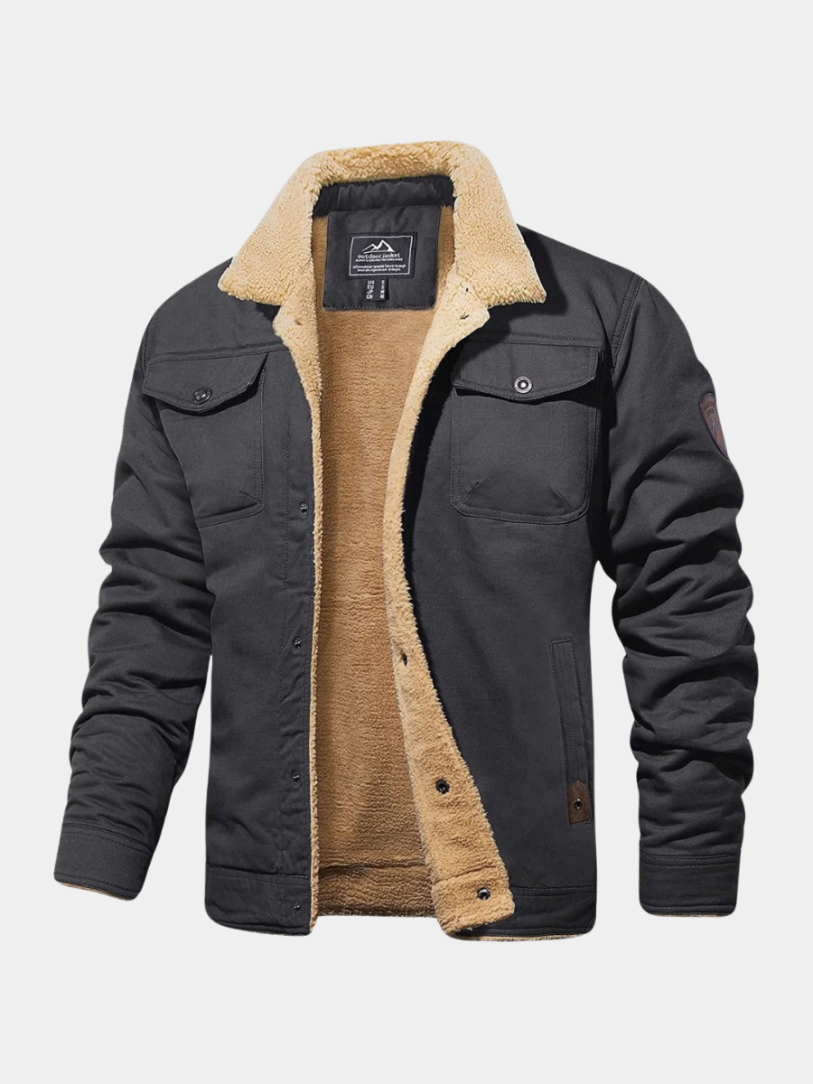 Giacca Bomber Aviatore Uomo Roberto Grigio – Bottega Moretti
