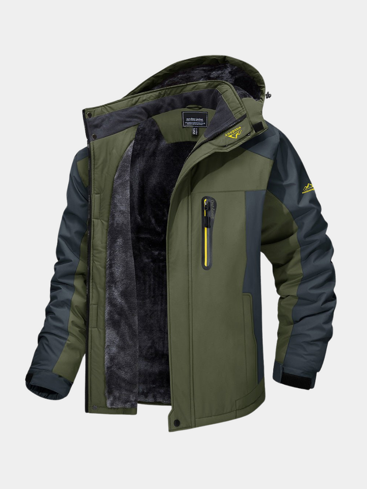 Giacca Impermeabile Uomo Leone Verde – Bottega Moretti