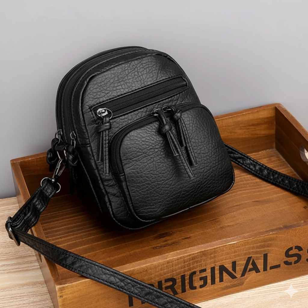 Borsa in Pelle Essenziale Donna Sara – foto 2