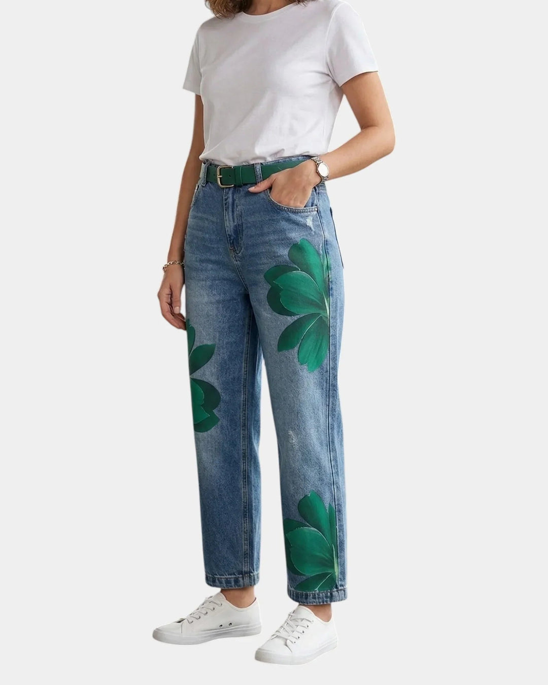 Pantaloni Eleganti a Fiori Chérine – foto 5