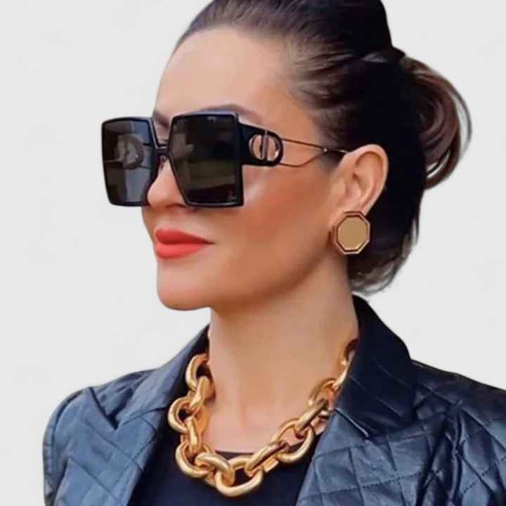 Occhiali da Sole Eleganti Bryelle Marrone leopardato – Bottega Moretti