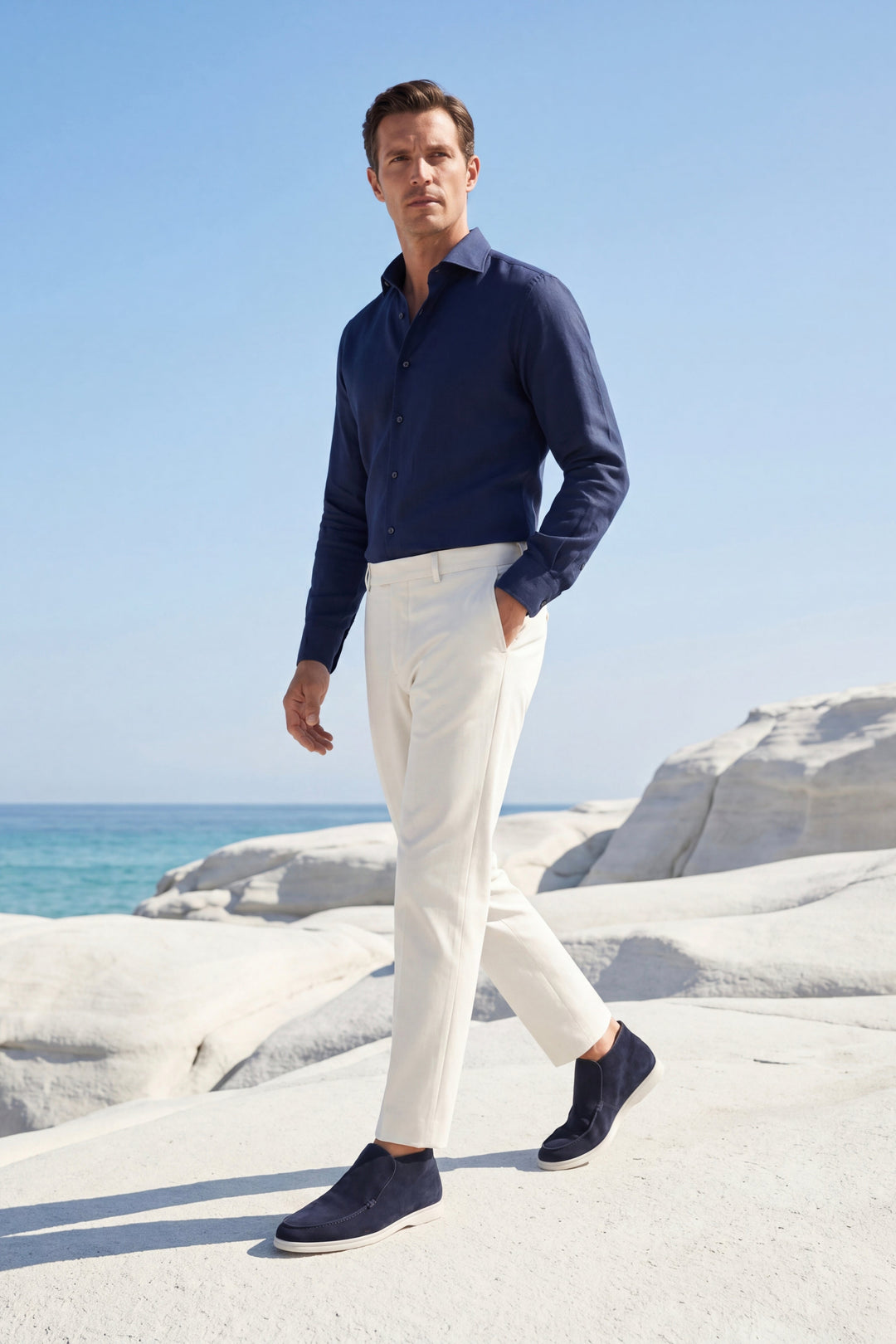Loafer Alto Capri Blu