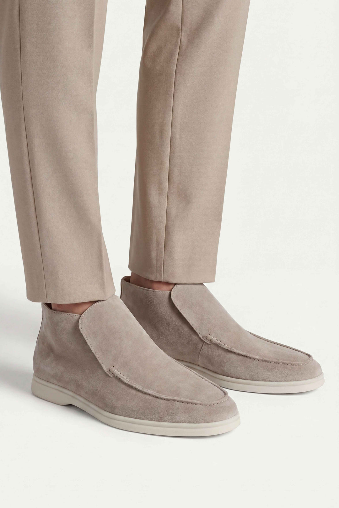 Mocassino Alto Capri Taupe