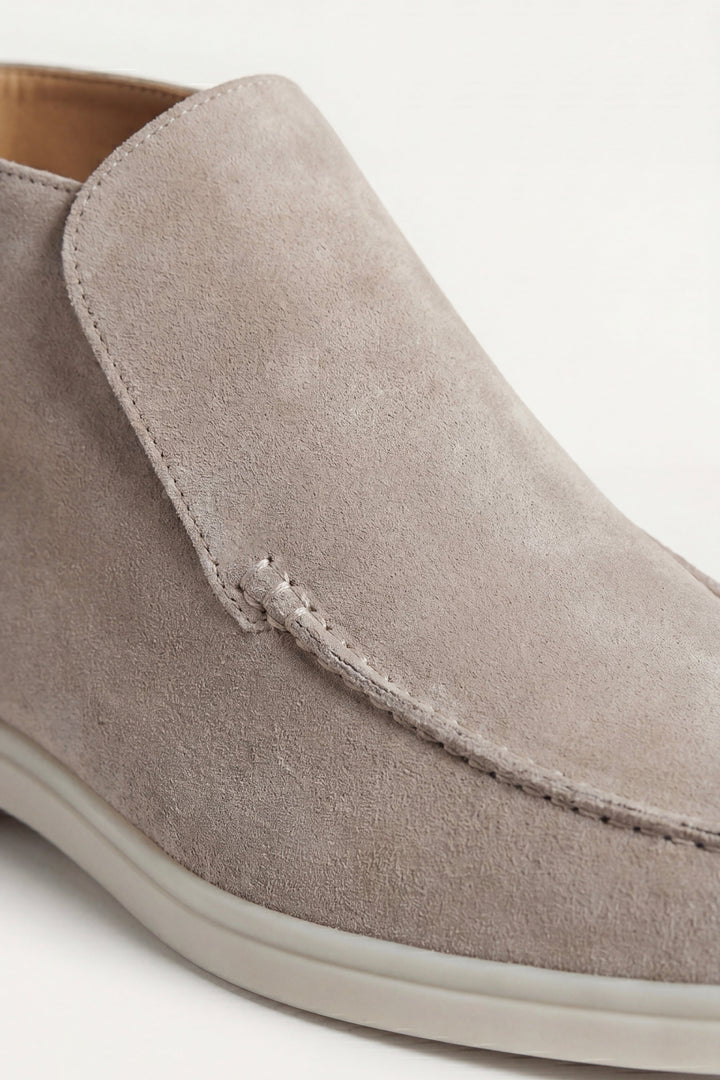 Mocassino Alto Capri Taupe