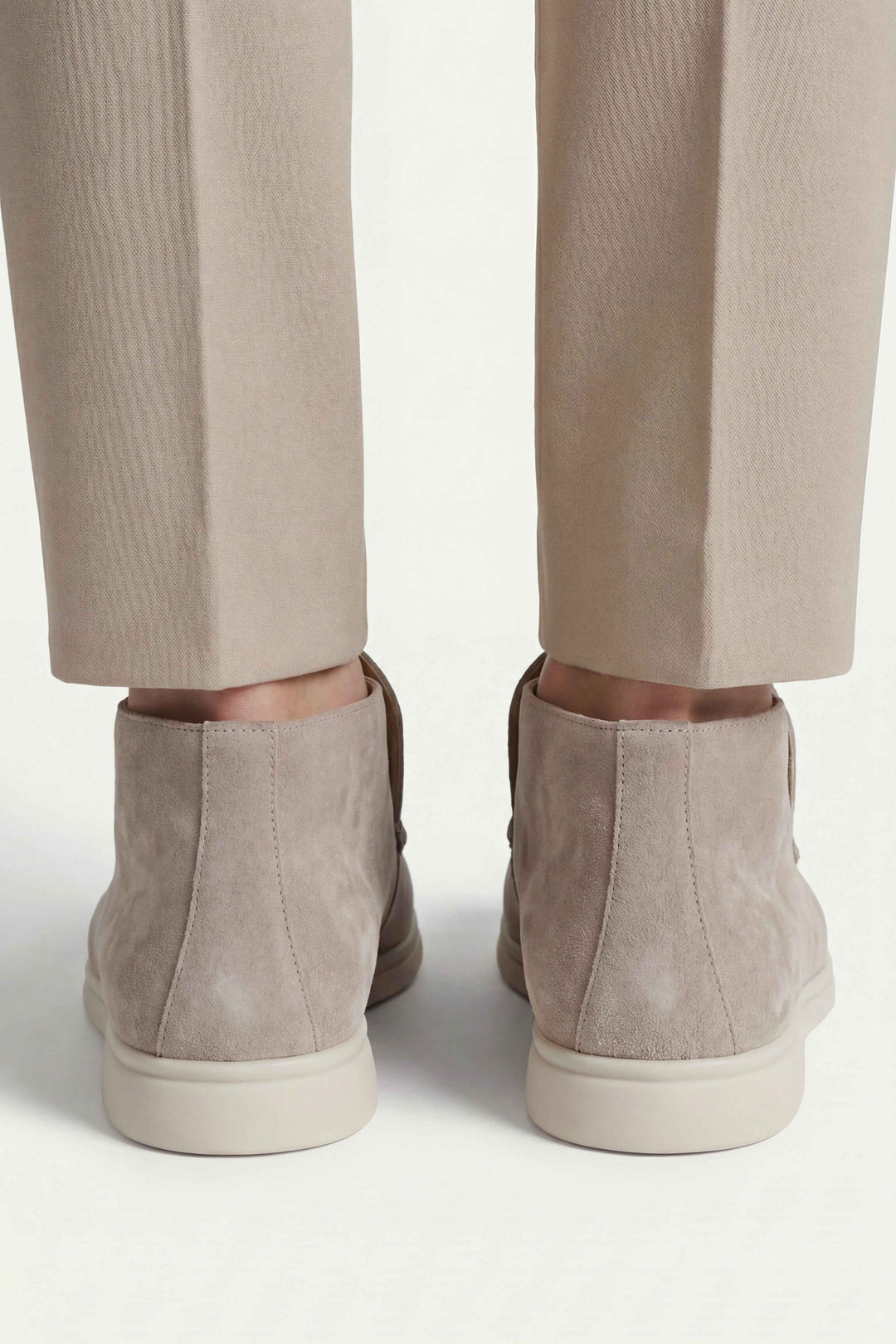 Mocassino Alto Capri Taupe