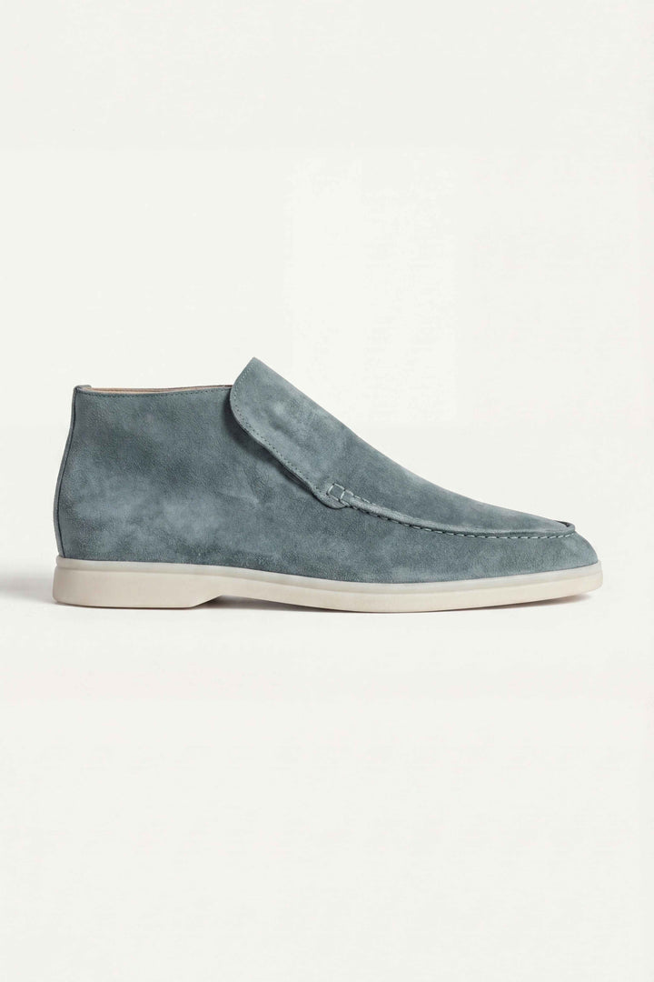 Mocassino Alto Capri Verde Menta