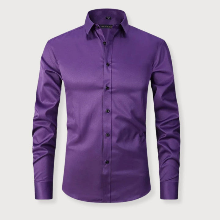 Camicia Uomo Antipiega Corrado – foto 3