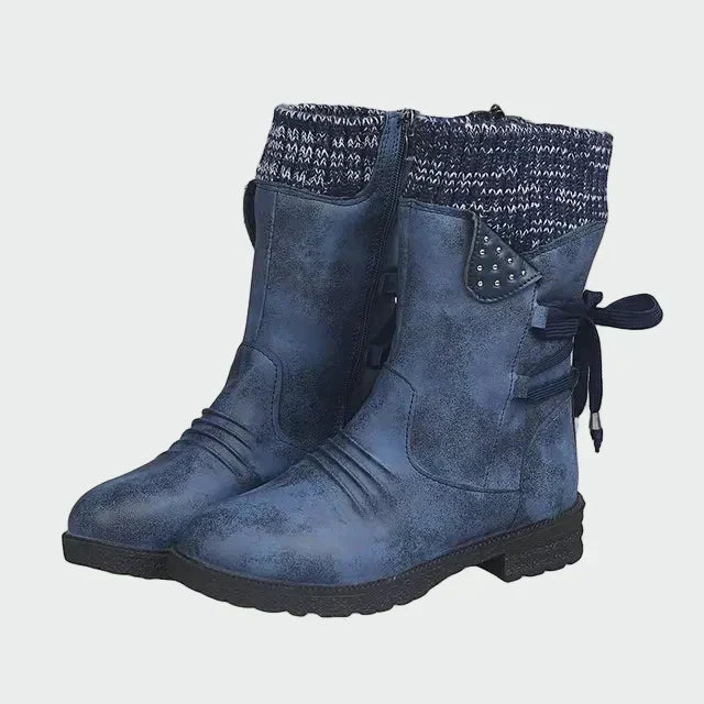 Eleganti stivaletti in suede