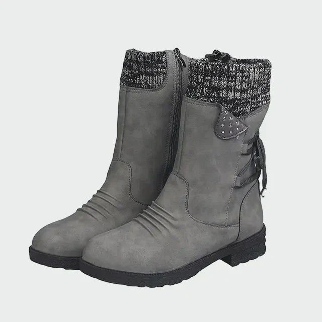 Eleganti stivaletti in suede
