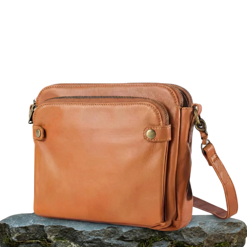 Borsa in Pelle Classica Donna Kimberly Rosso – Bottega Moretti
