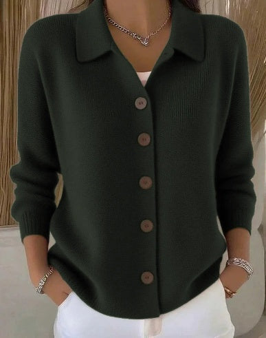 Cardigan con Collo e Bottoni Fosca – foto 3