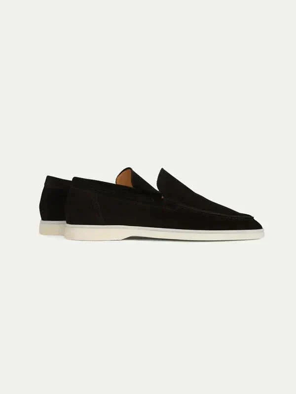 Mocassino Classico in Pelle Suède Nera