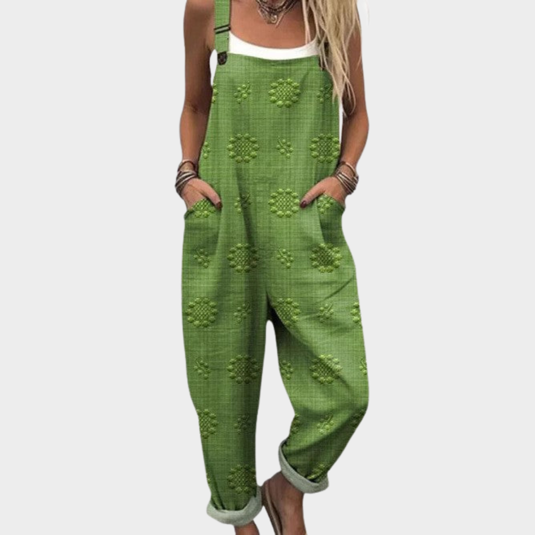 Jumpsuit Stampato Confortevole Donna – Bottega Moretti
