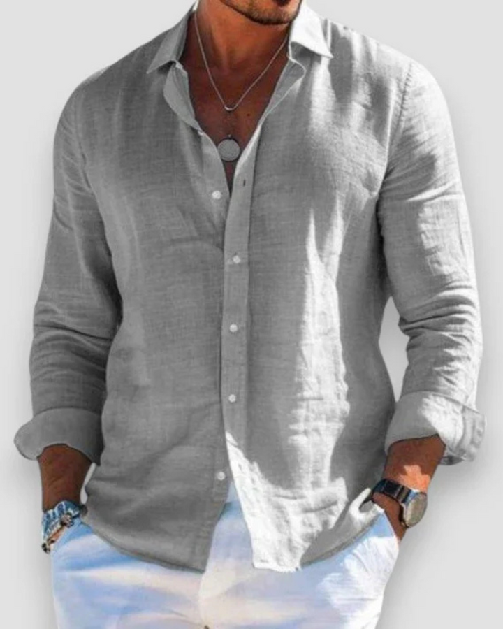 Camicia Casual Uomo Lucas – foto 2