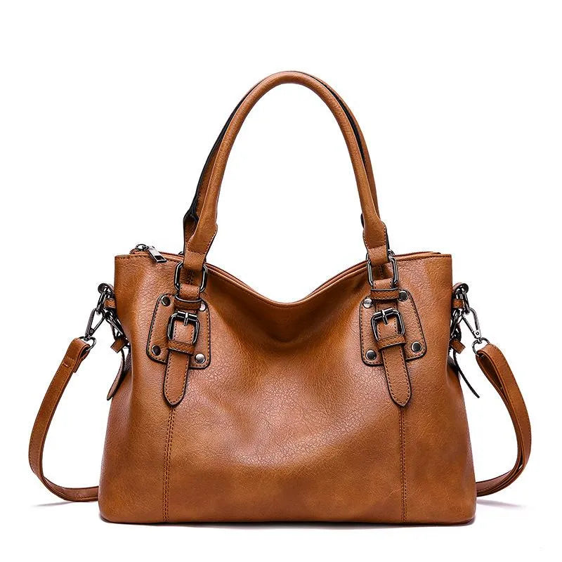 Borsa in Pelle Morbida Donna Heather – foto 2