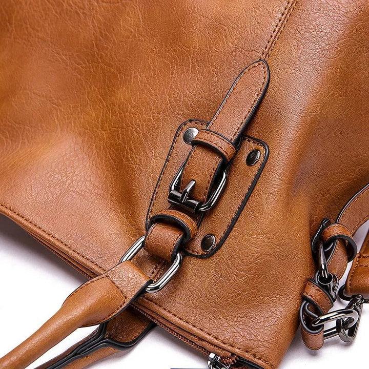Borsa in Pelle Morbida Donna Heather – foto 6