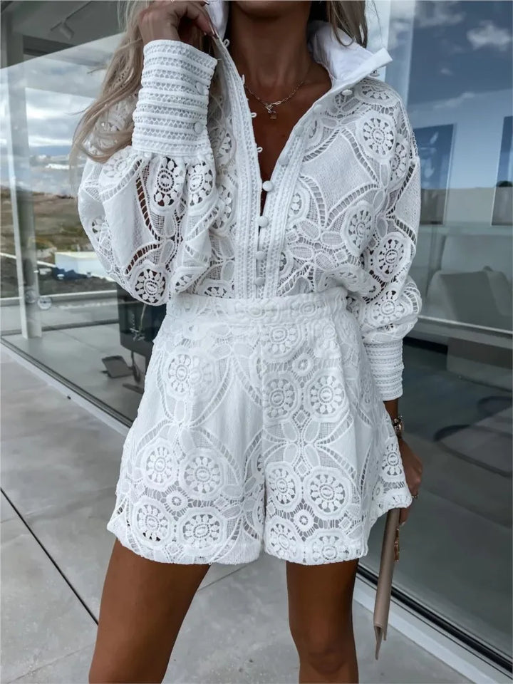 Lesley - Set Elegante in Pizzo
