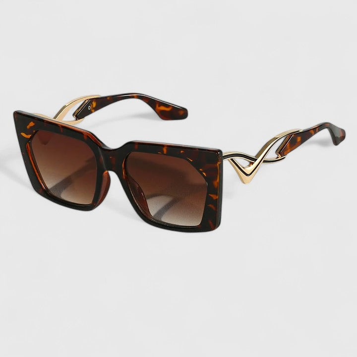 Eleganti Occhiali da Sole Oaklynne Tartaruga – Bottega Moretti