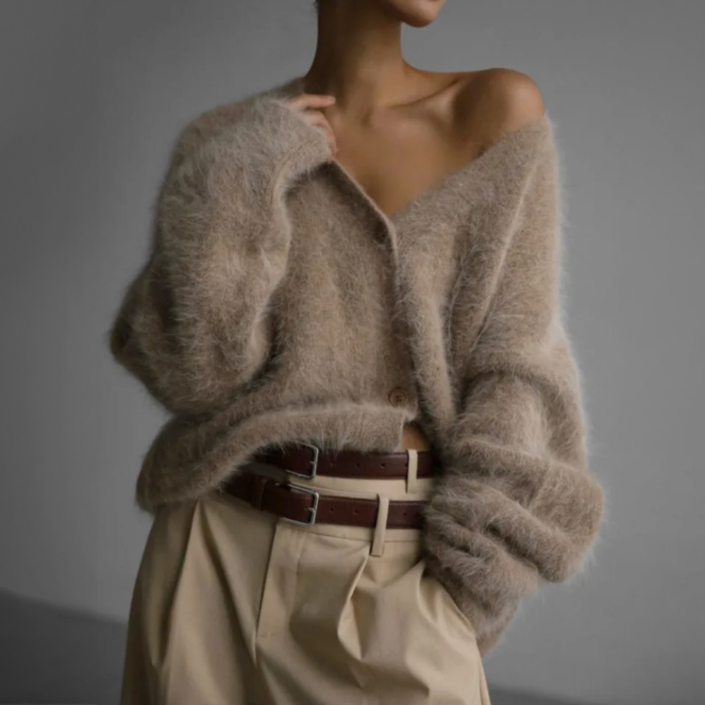 Cardigan in Mohair Élise – foto 2
