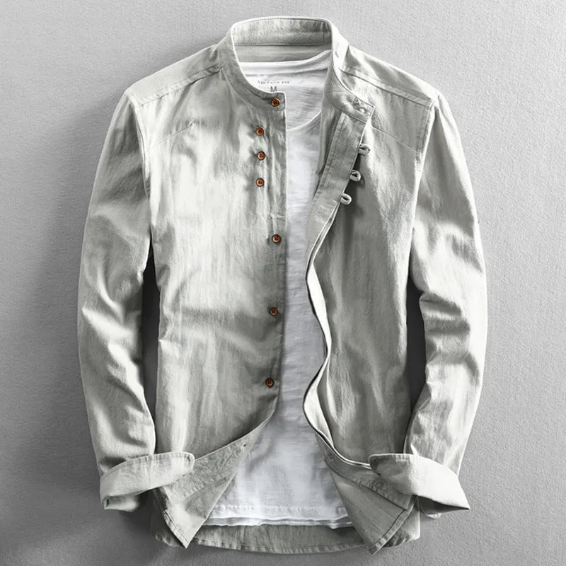 Camicia Uomo Stile Giapponese Cristiano – foto 3