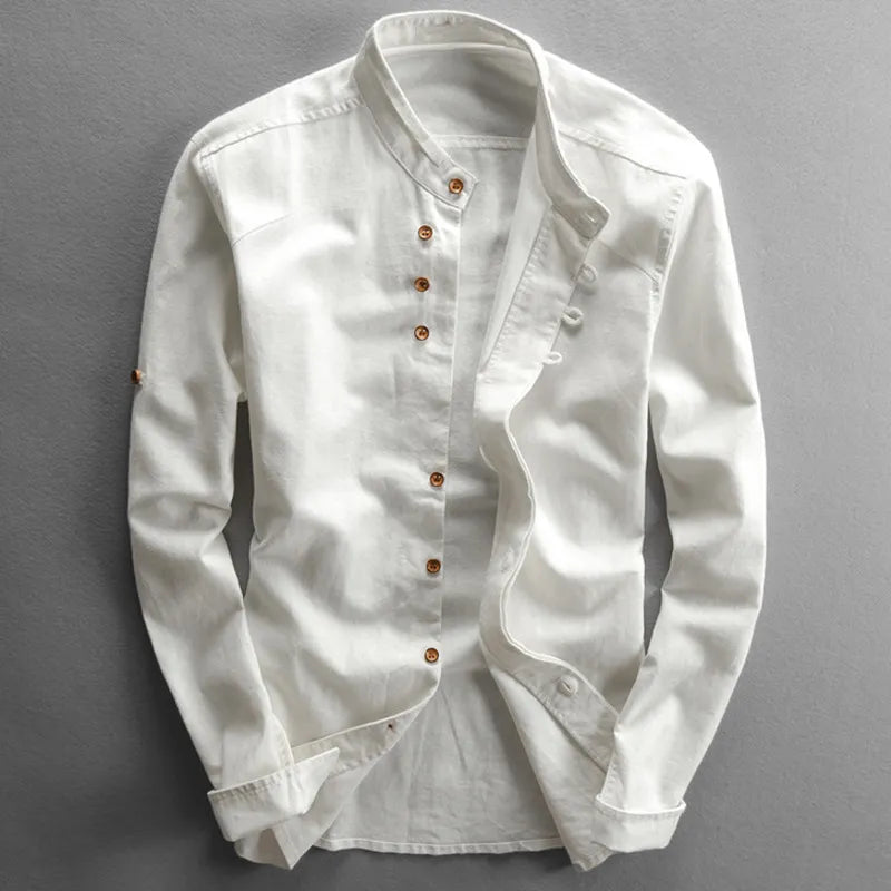 Camicia Uomo Stile Giapponese Cristiano – foto 5