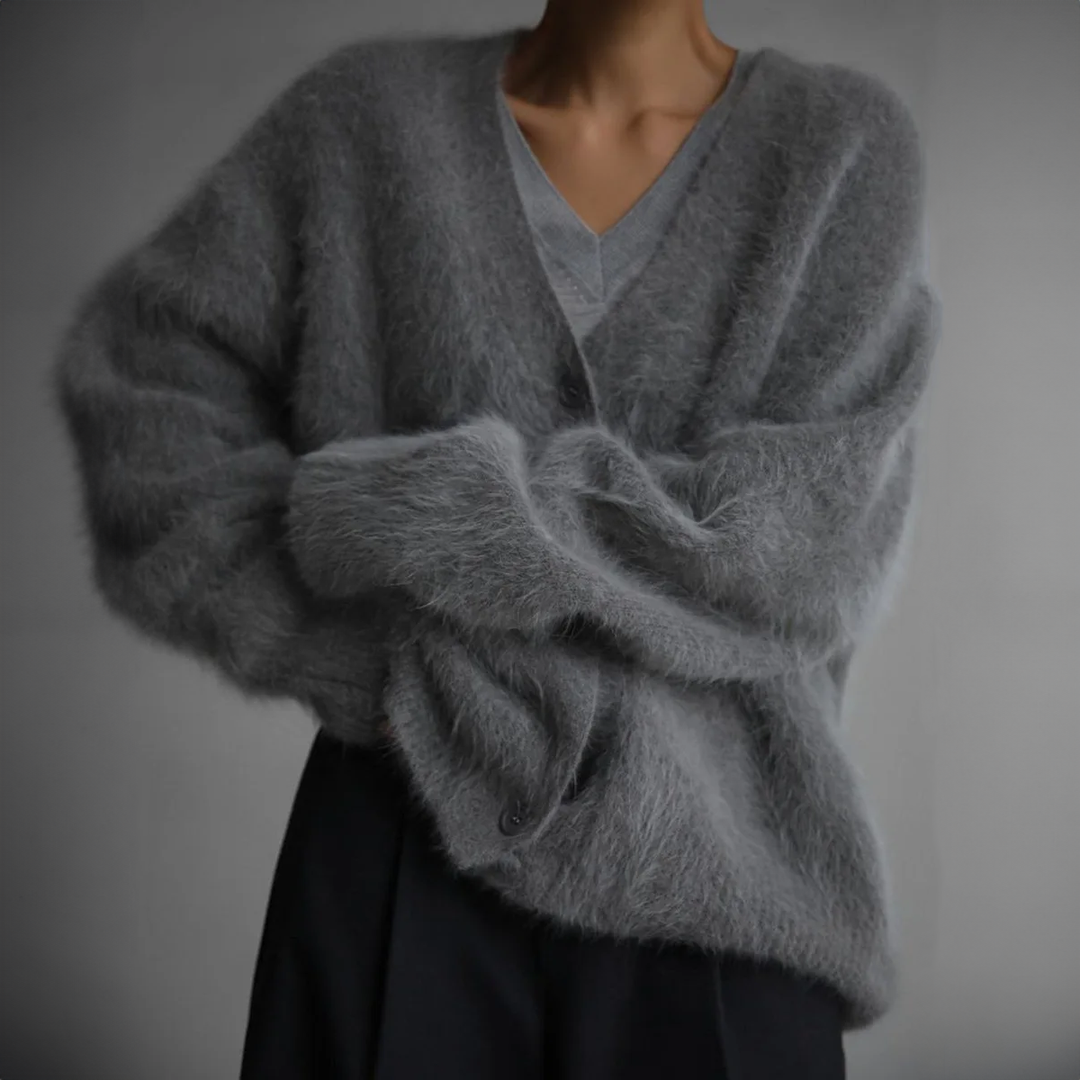Cardigan in Mohair Élise – foto 5