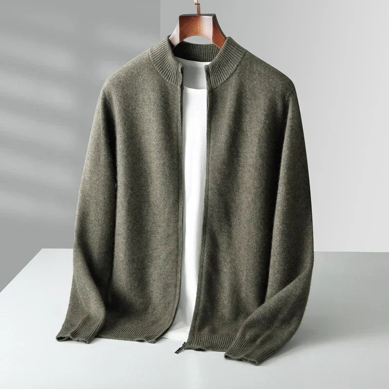 DELACROIX | GILET DE LUXE EN LAINE DE CACHEMIRE PREMIUM
