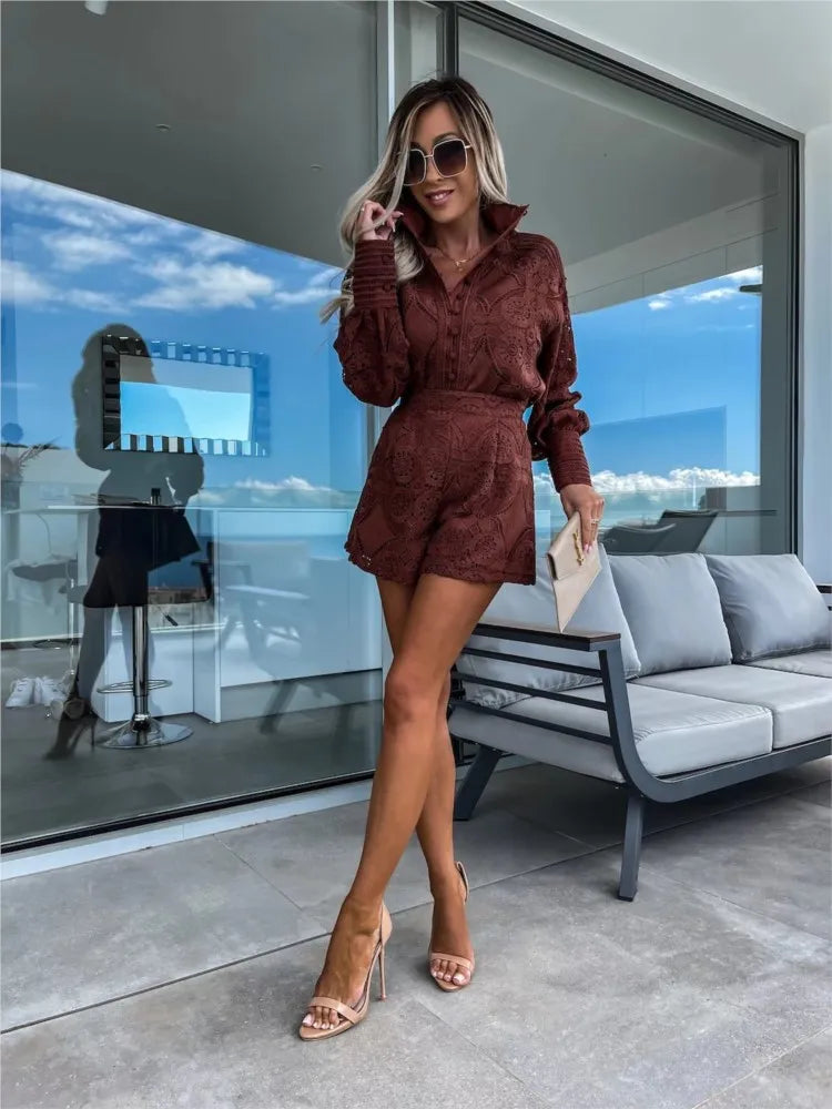 Lesley - Set Elegante in Pizzo